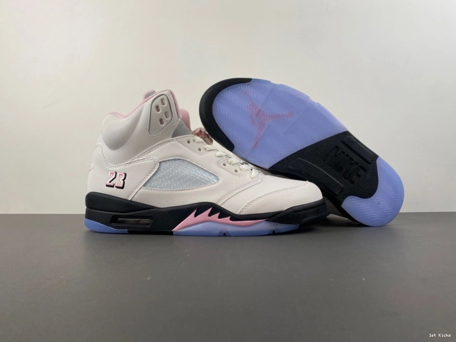 Medium  Men's HQ7978-102 5 Soft Pink Jordan Retro 1124